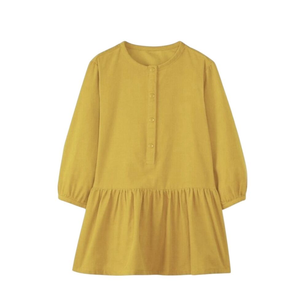 🆕 Hanna Andersson NWT Long Sleeve Corduroy Dress. Size 5